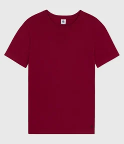 Petit Bateau Alle T-Shirts|T-Shirts, Tanktops*Kurzärmeliges Damen-T-Shirt L’Iconique aus Baumwolle AMARANTE