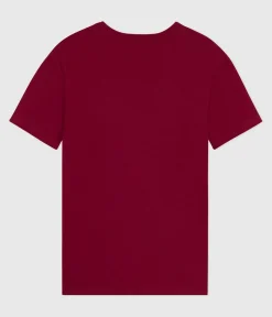 Petit Bateau Alle T-Shirts|T-Shirts, Tanktops*Kurzärmeliges Damen-T-Shirt L’Iconique aus Baumwolle AMARANTE