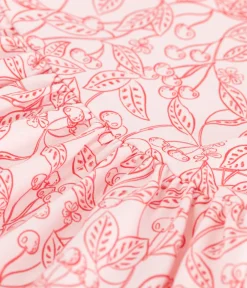 Petit Bateau Kleider, Röcke*Kurzärmeliges Kinder-Kleid aus bedruckter Baumwolle rosa FLEUR/ SPI