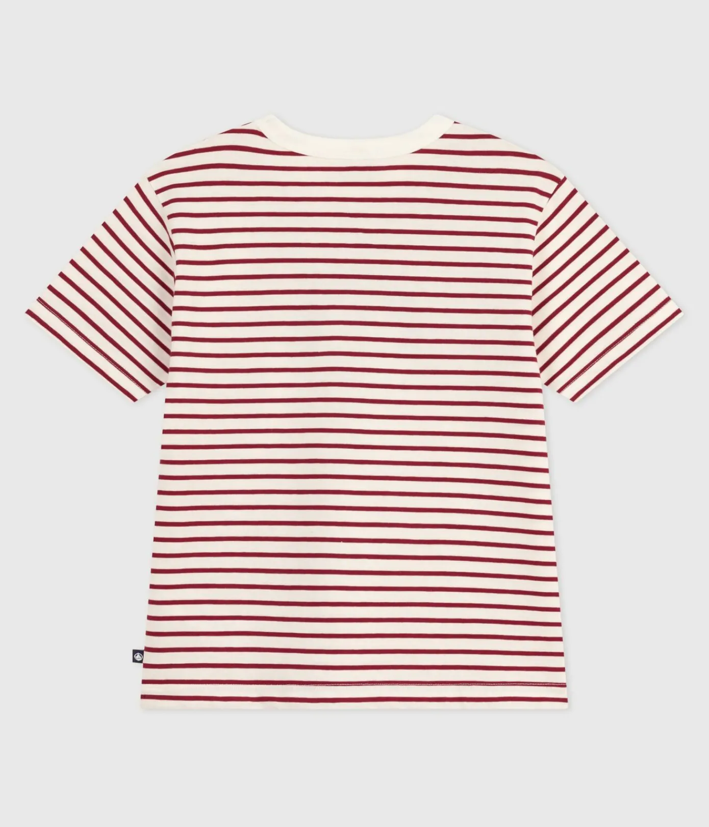 Petit Bateau T-Shirts, Poloshirts, Hemden*Kurzärmeliges Kinder-T-Shirt mit Muster ROT MILK/ AMARANTE