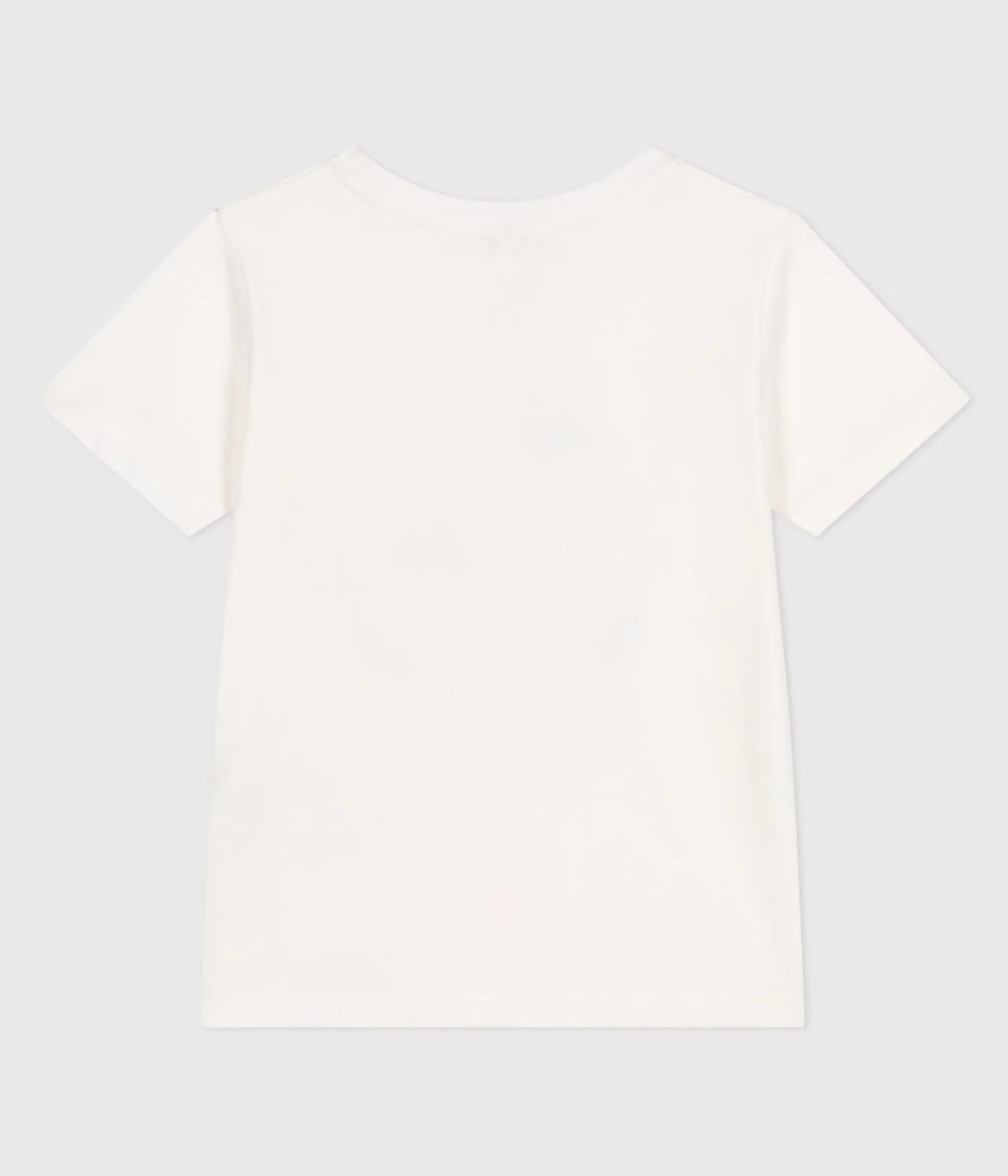 Petit Bateau T-Shirts, Poloshirts, Hemden*Kurzärmeliges Kinder-T-Shirt aus bedruckter Baumwolle weiss MARSHMALLOW