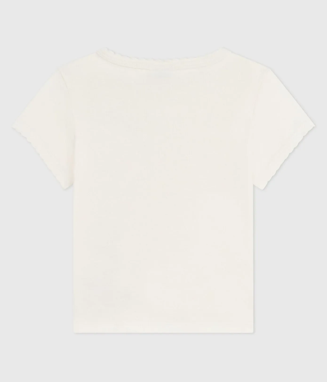Petit Bateau T-Shirts, Tops, Oberteile*Kurzärmeliges Kinder-T-Shirt mit Muster naturfarben MILK
