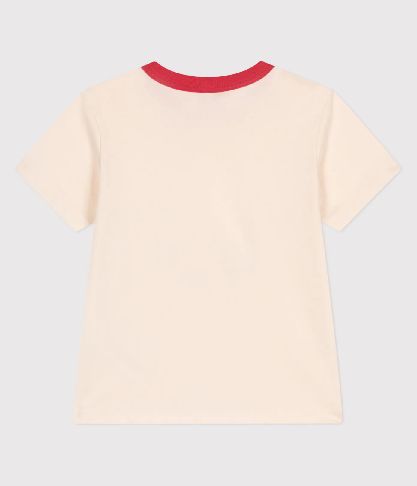 Petit Bateau T-Shirts, Poloshirts, Hemden*Kurzärmeliges Kinder-T-Shirt aus bedruckter Baumwolle naturfarben AVALANCHE