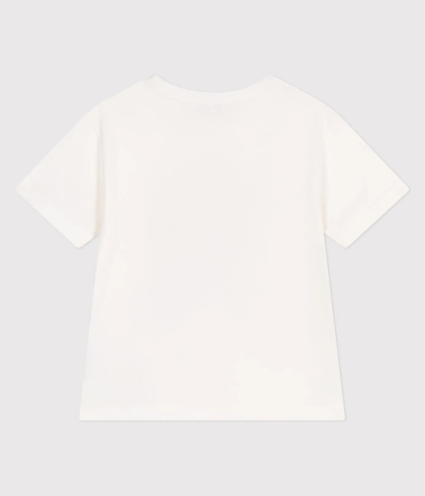 Petit Bateau T-Shirts, Poloshirts, Hemden*Kurzärmeliges Kinder-T-Shirt aus bedruckter Baumwolle weiss MARSHMALLOW