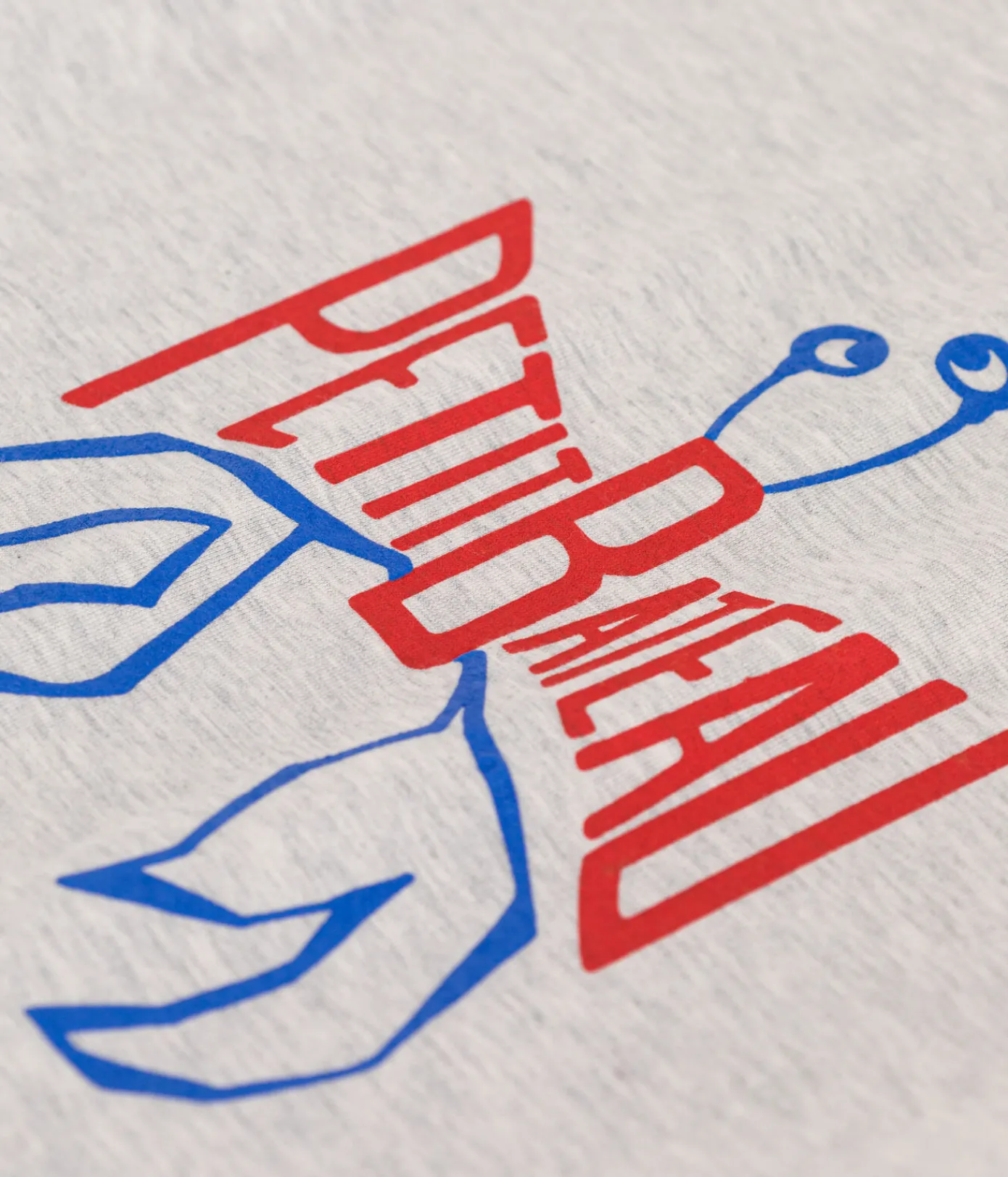 Petit Bateau T-Shirts, Poloshirts, Hemden*Kurzärmeliges Kinder-T-Shirt aus bedruckter Baumwolle grau BELUGA CHINE