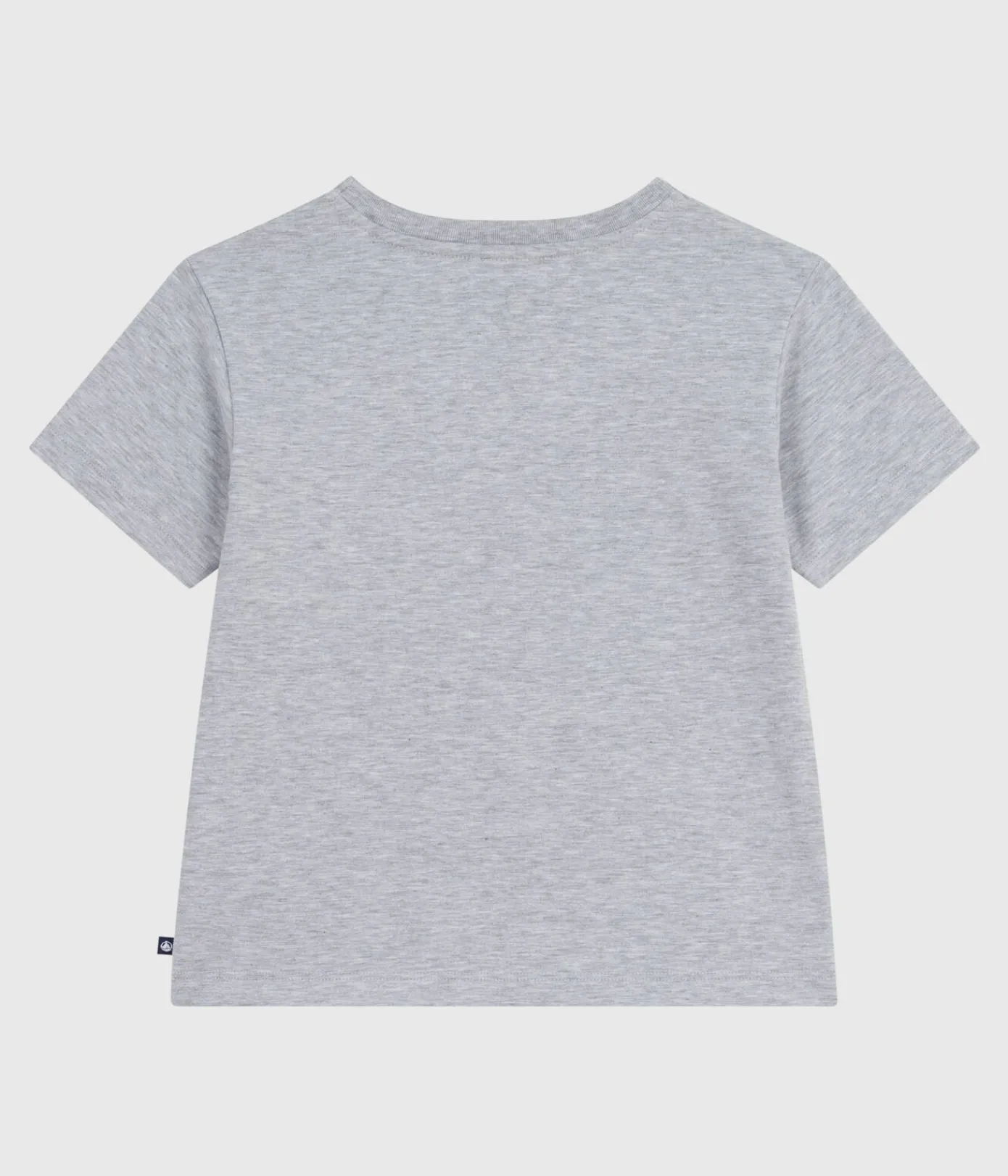 Petit Bateau T-Shirts, Poloshirts, Hemden*Kurzärmeliges Kinder-T-Shirt mit Muster grau FUMEE CHINE