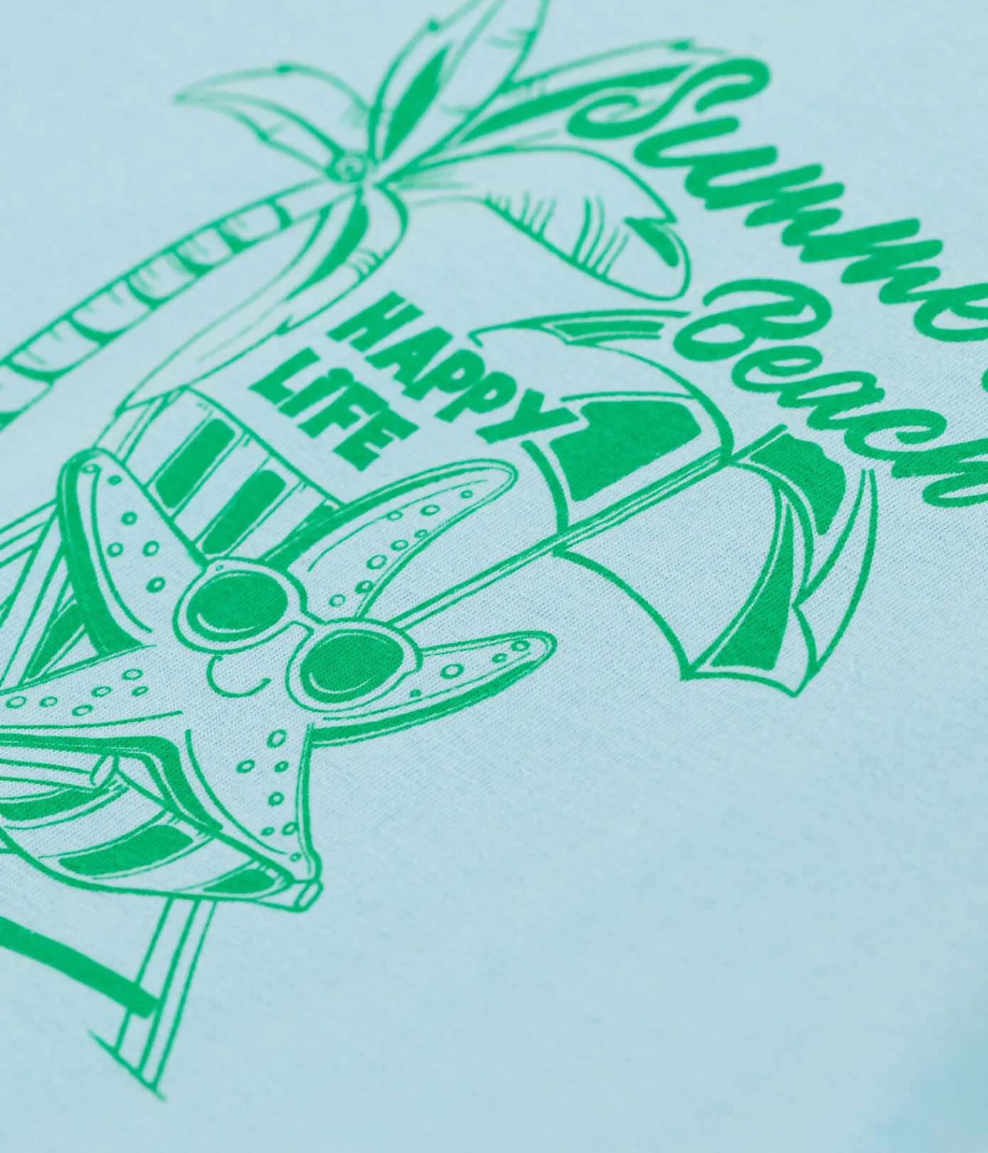 Petit Bateau T-Shirts, Poloshirts, Hemden*Kurzärmeliges Kinder-T-Shirt aus bedruckter Baumwolle blau AQUATIC