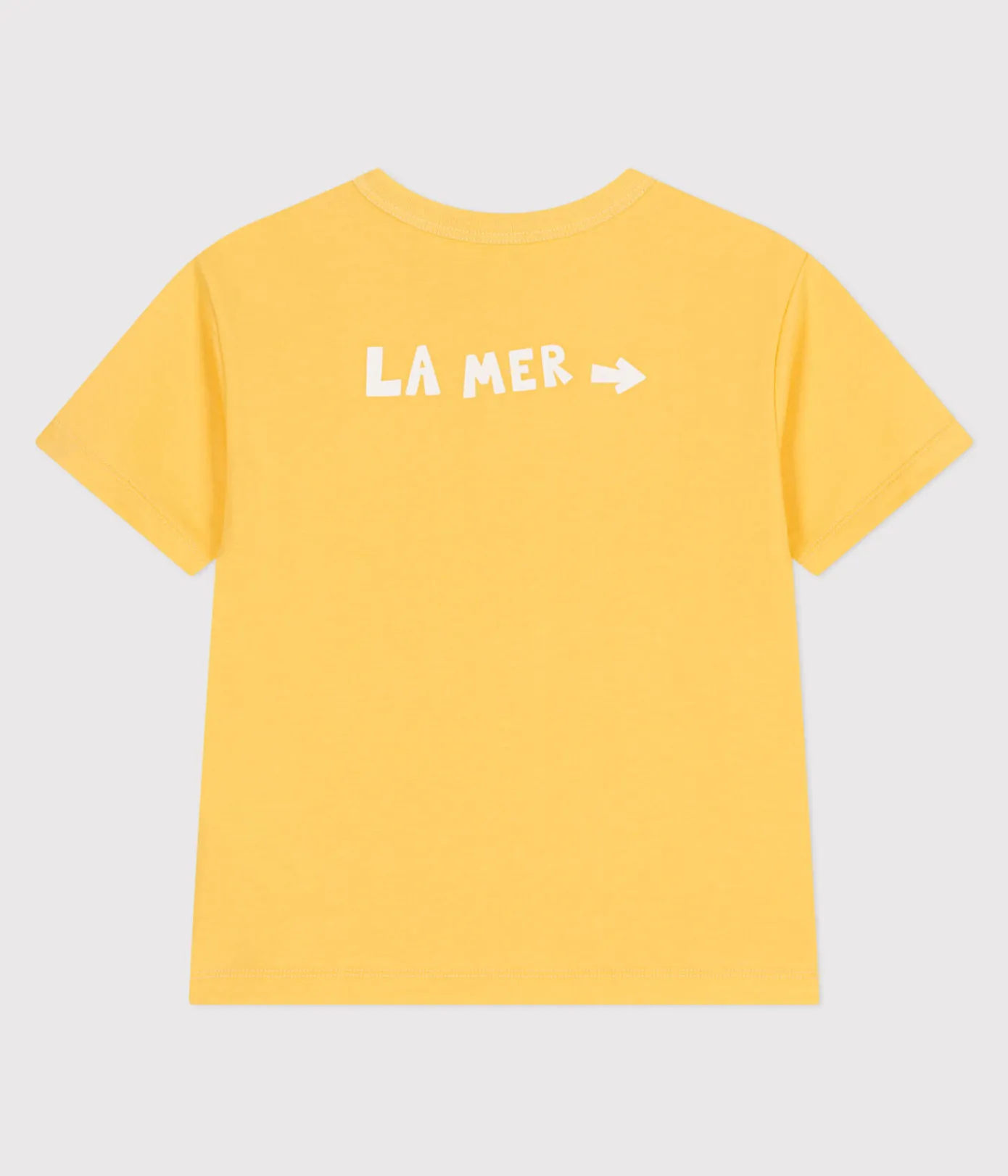 Petit Bateau T-Shirts, Poloshirts, Hemden*Kurzärmeliges Kinder-T-Shirt aus bedruckter Baumwolle gelb ORGE
