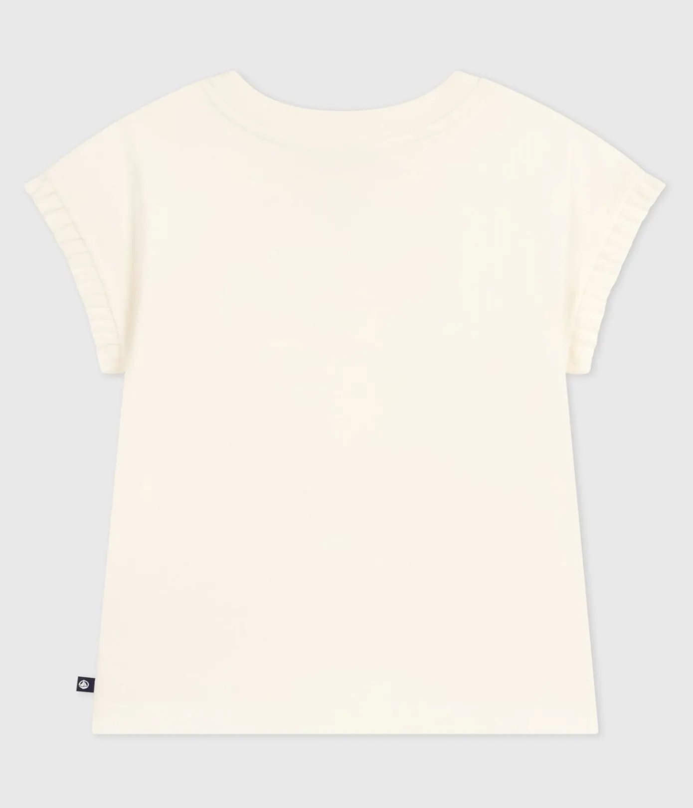 Petit Bateau T-Shirts, Tops, Oberteile*Kurzärmeliges Kinder-T-Shirt mit Muster naturfarben MILK