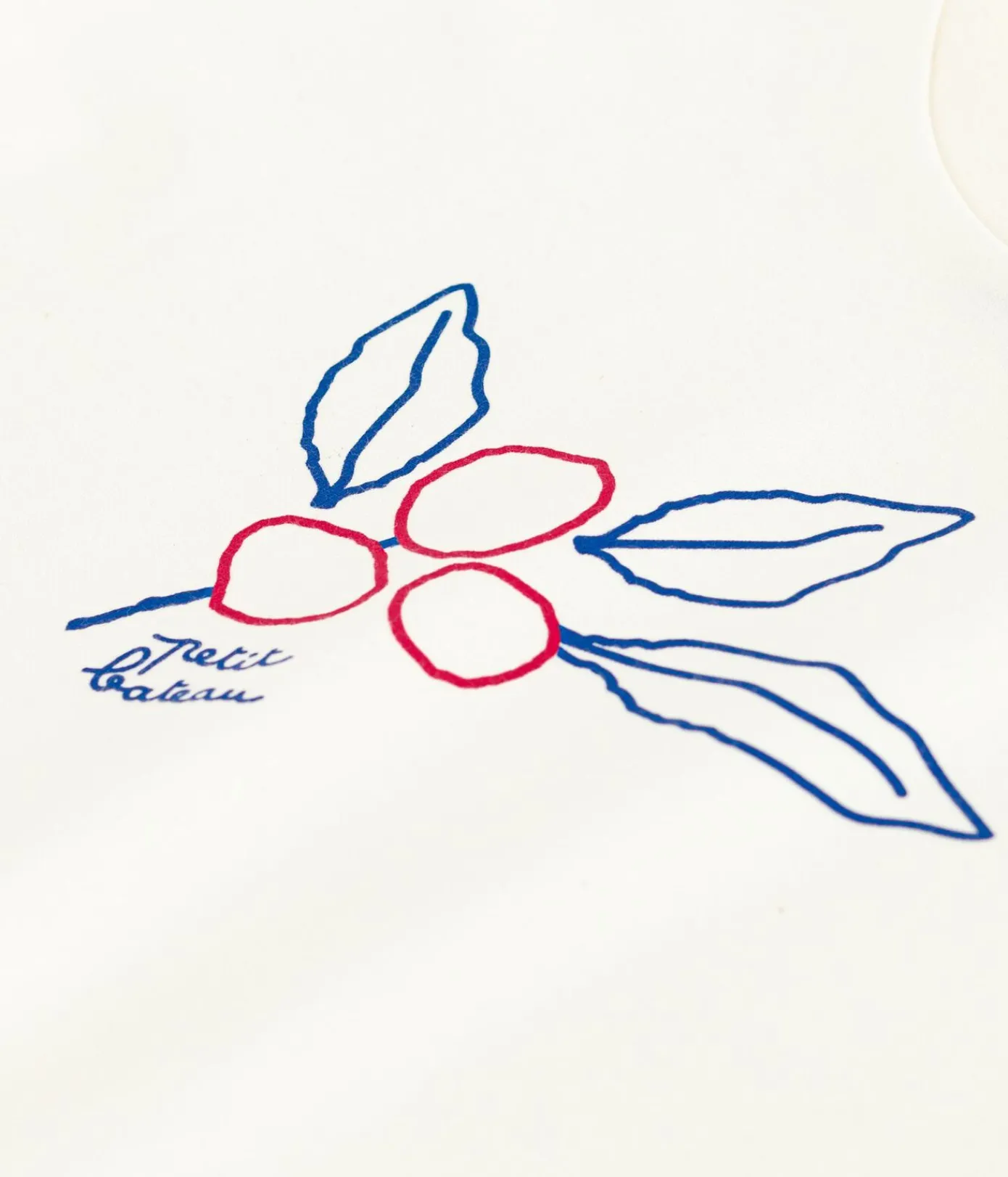 Petit Bateau T-Shirts, Tops, Oberteile*Kurzärmeliges Kinder-T-Shirt mit Muster naturfarben MILK
