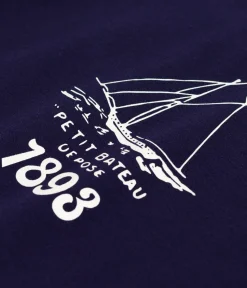 Petit Bateau T-Shirts, Poloshirts, Hemden*Kurzärmeliges Kinder-T-Shirt mit Muster SOIR