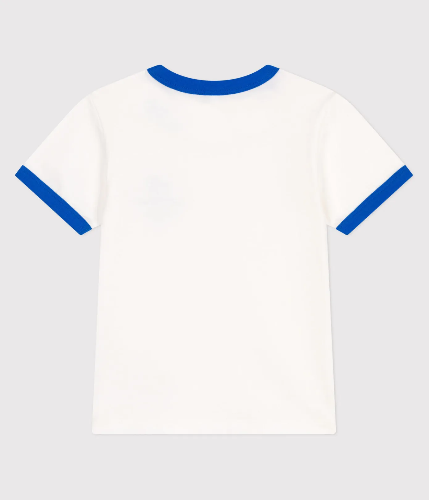 Petit Bateau T-Shirts, Poloshirts, Hemden*Kurzärmeliges Kinder-T-Shirt aus bedruckter Baumwolle weiss MARSHMALLOW