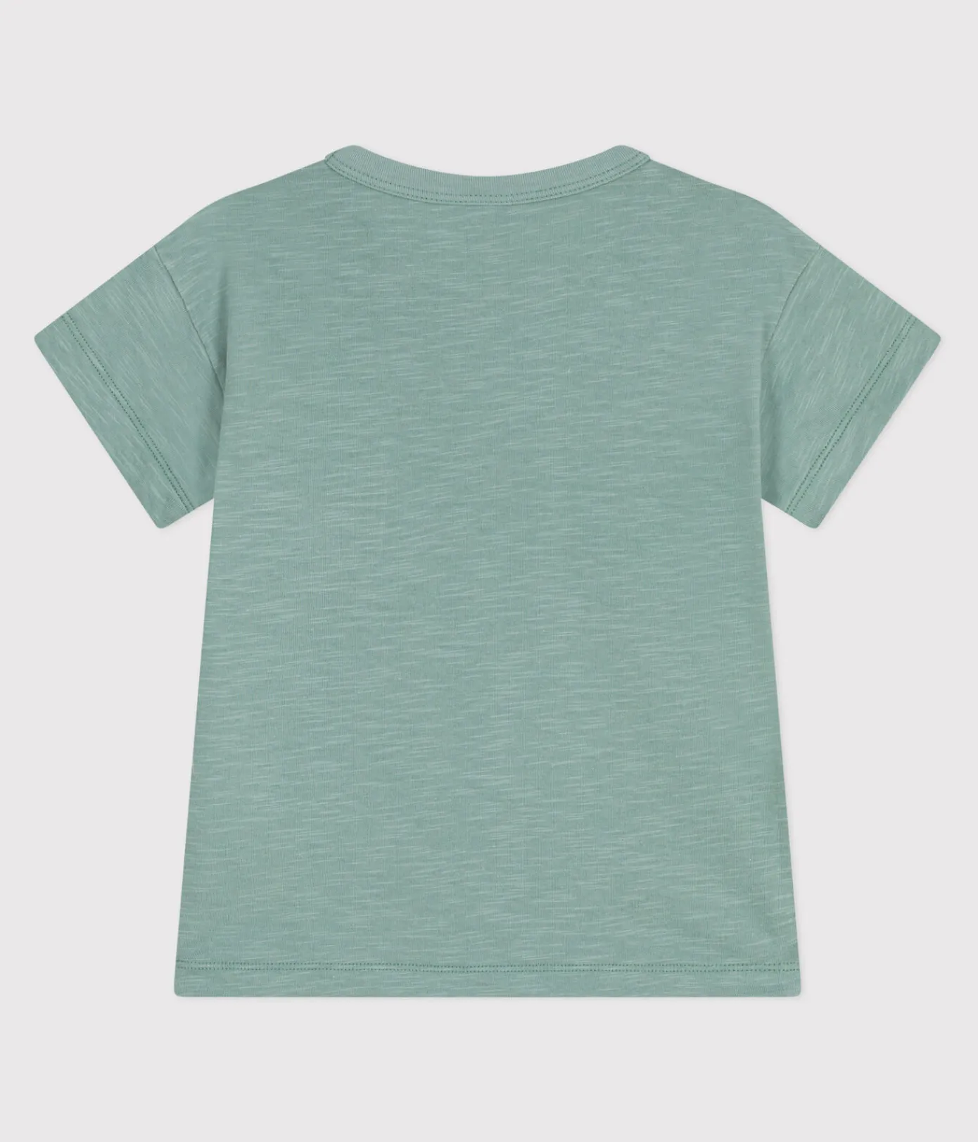 Petit Bateau T-Shirts, Poloshirts, Hemden*Kurzärmeliges Kinder-T-Shirt aus einfarbiger Baumwolle grün PAUL