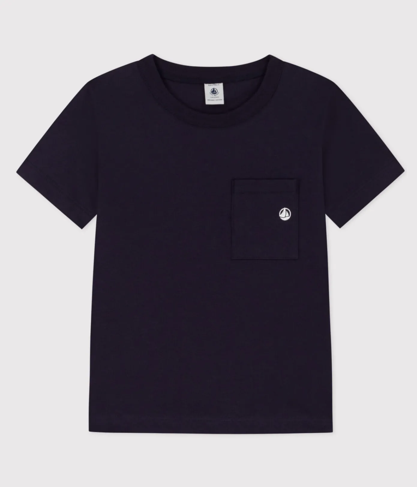 Petit Bateau T-Shirts, Poloshirts, Hemden|T-Shirts, Tops, Oberteile*Kurzärmeliges T-Shirt für Jungen blau SMOKING