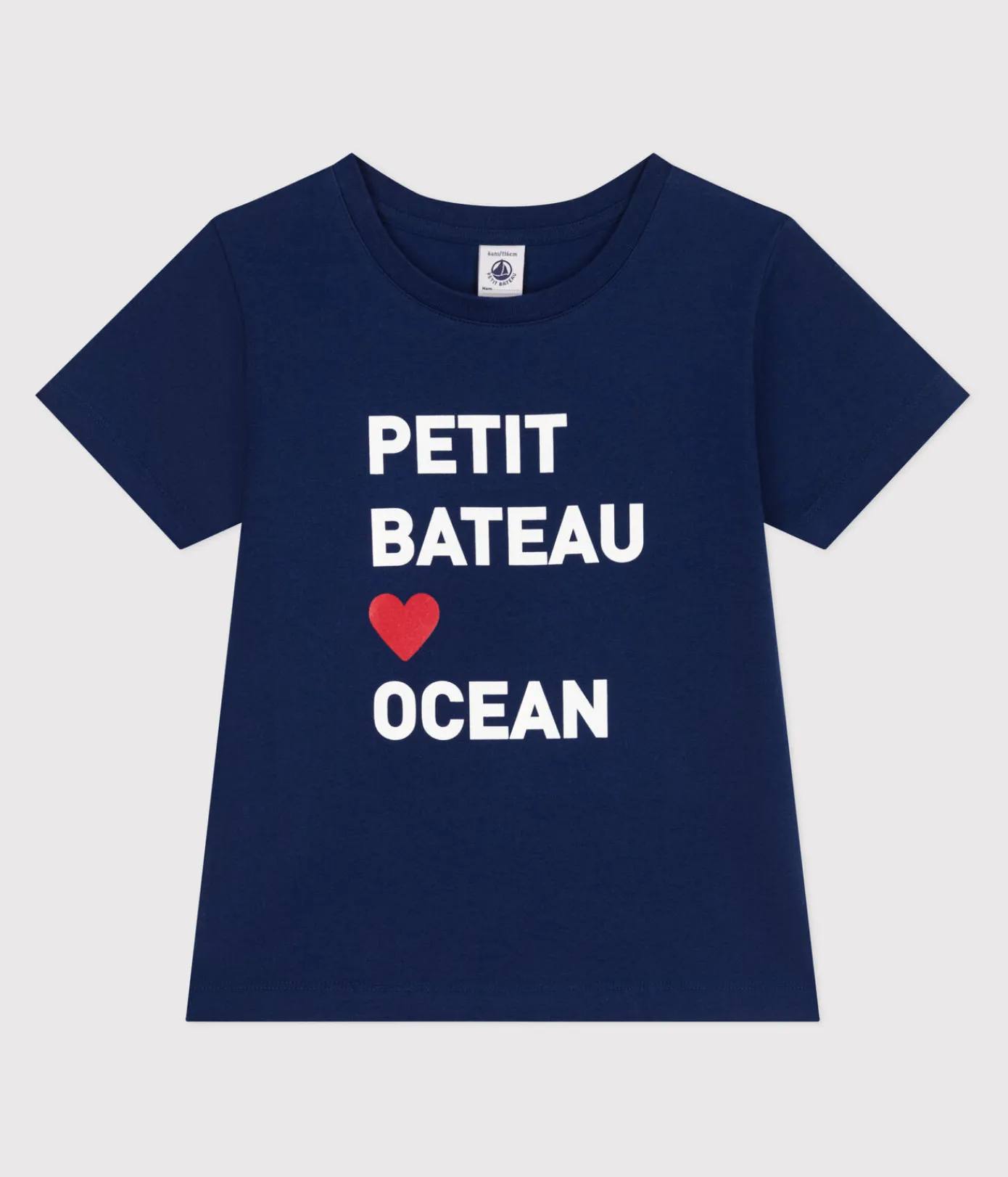 Petit Bateau T-Shirts, Poloshirts, Hemden*Kurzärmeliges Unisex Kinder-T-Shirt aus bedruckter Baumwolle blau MEDIEVAL