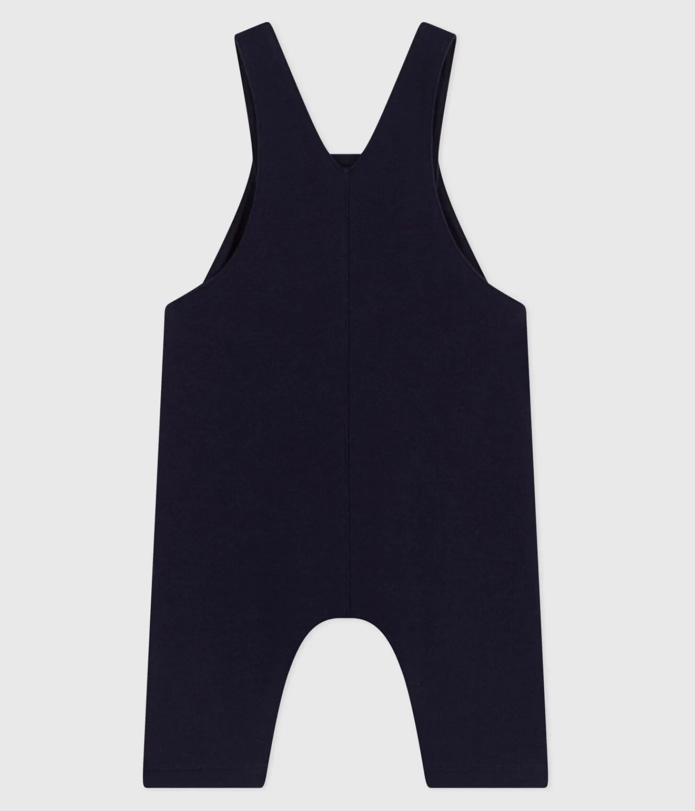 Petit Bateau Sets, Overalls & Latzhosen*Langbeinige Baby-Latzhose aus einfarbiger Baumwolle SOIR