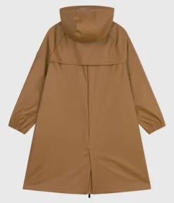 Petit Bateau Herren|Jacken, Mäntel*Lange Damen-Regenjacke mit zwei Farben braun ROCHE