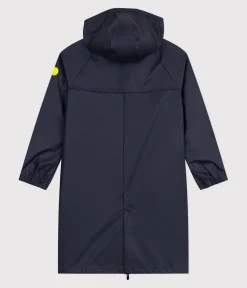 Petit Bateau Herren|Jacken, Mäntel*Lange Damen-Regenjacke zweifarbig blau SMOKING