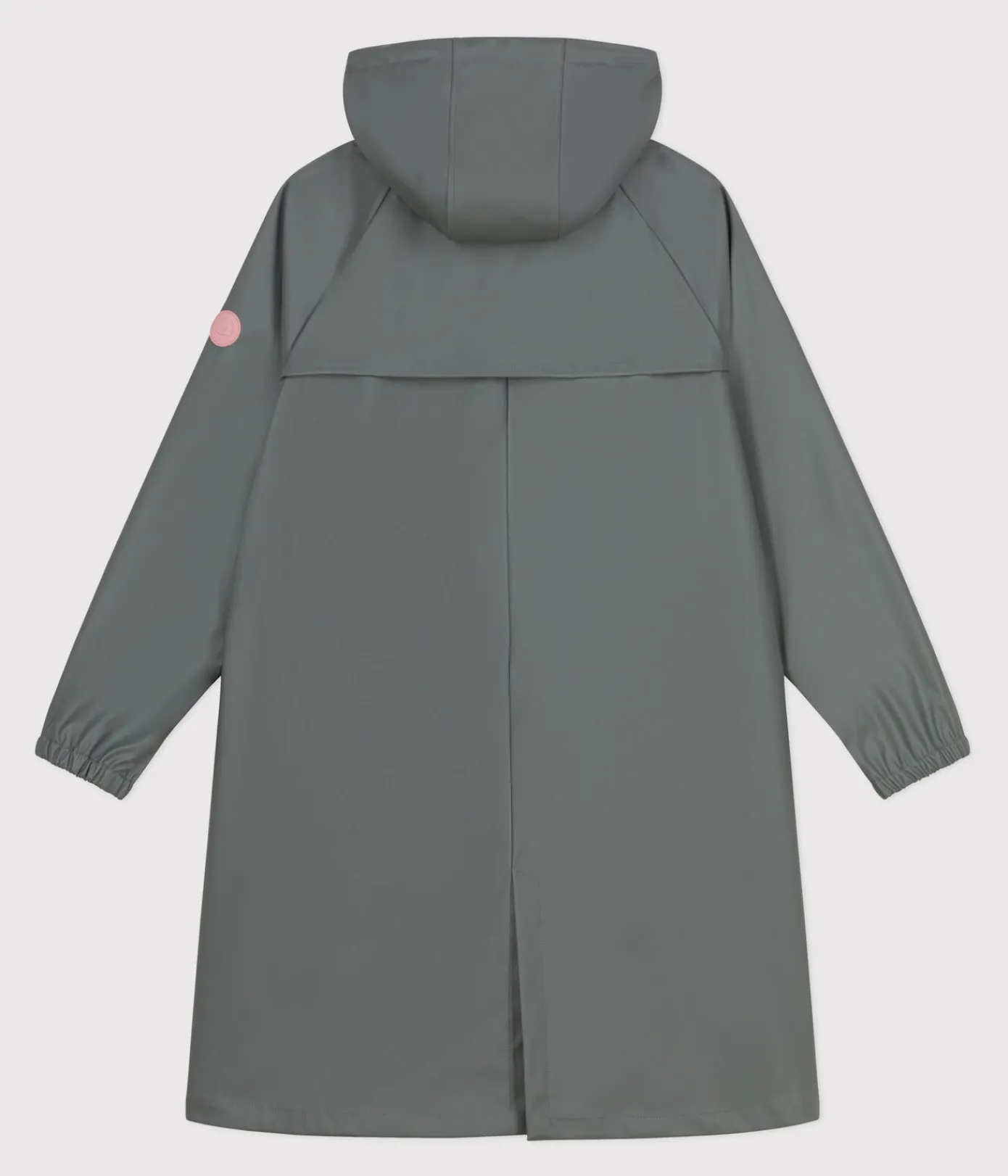 Petit Bateau Jacken, Mäntel|Herren*Lange Damen-Regenjacke zweifarbig grün THUYA