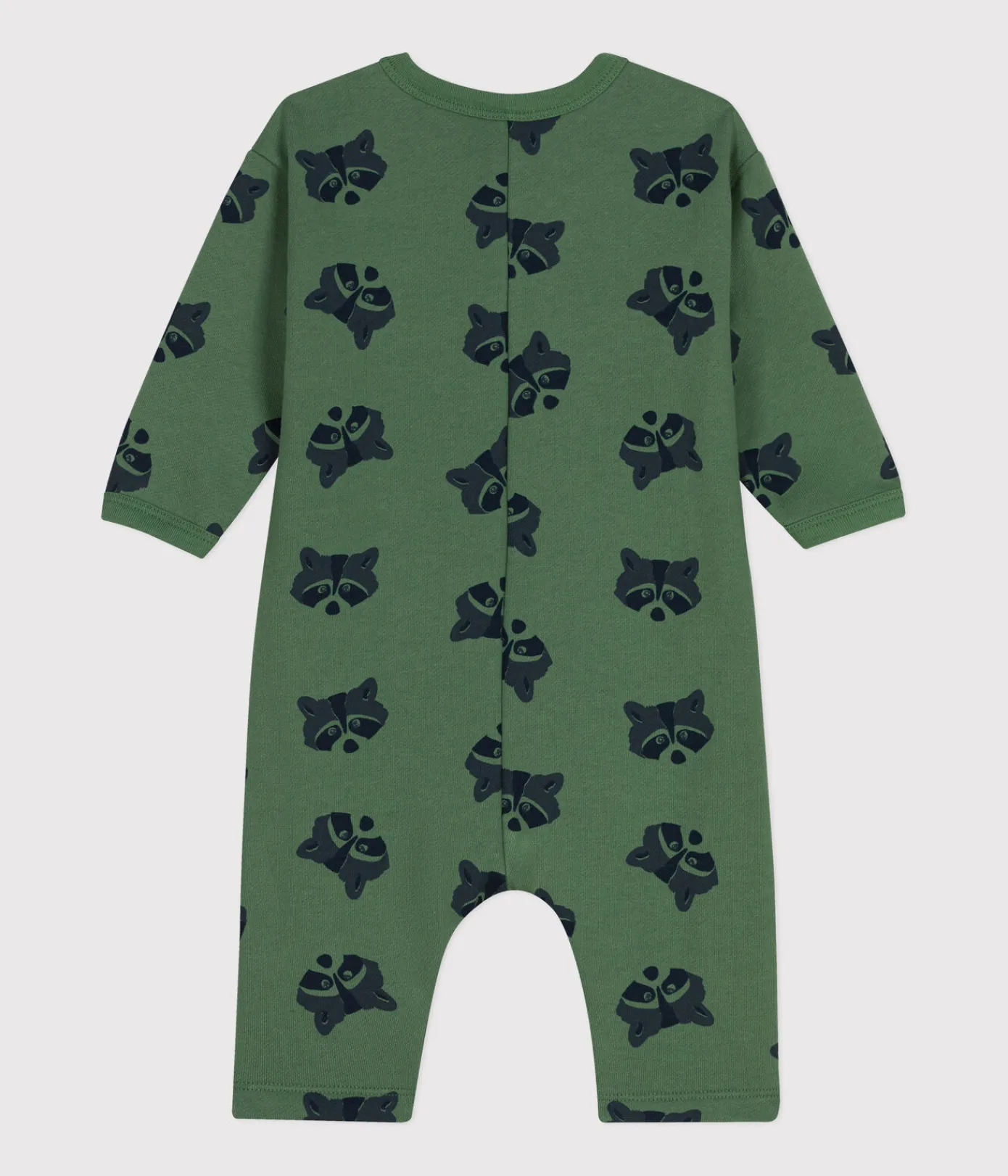 Petit Bateau Sets, Overalls & Latzhosen*Langer Baby-Overall aus Molton PALMERAIE/ MULTICO