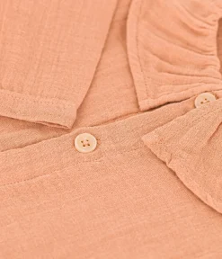Petit Bateau T-Shirts, Oberteile*Langärmelige Babybluse aus Musselin-Stoff rosa SIENNA