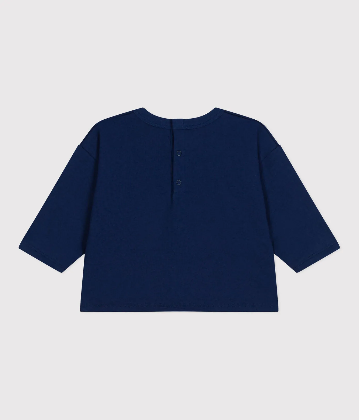 Petit Bateau T-Shirts, Oberteile*Langärmeliges Baby T-Shirt aus feinem Jersey blau MEDIEVAL