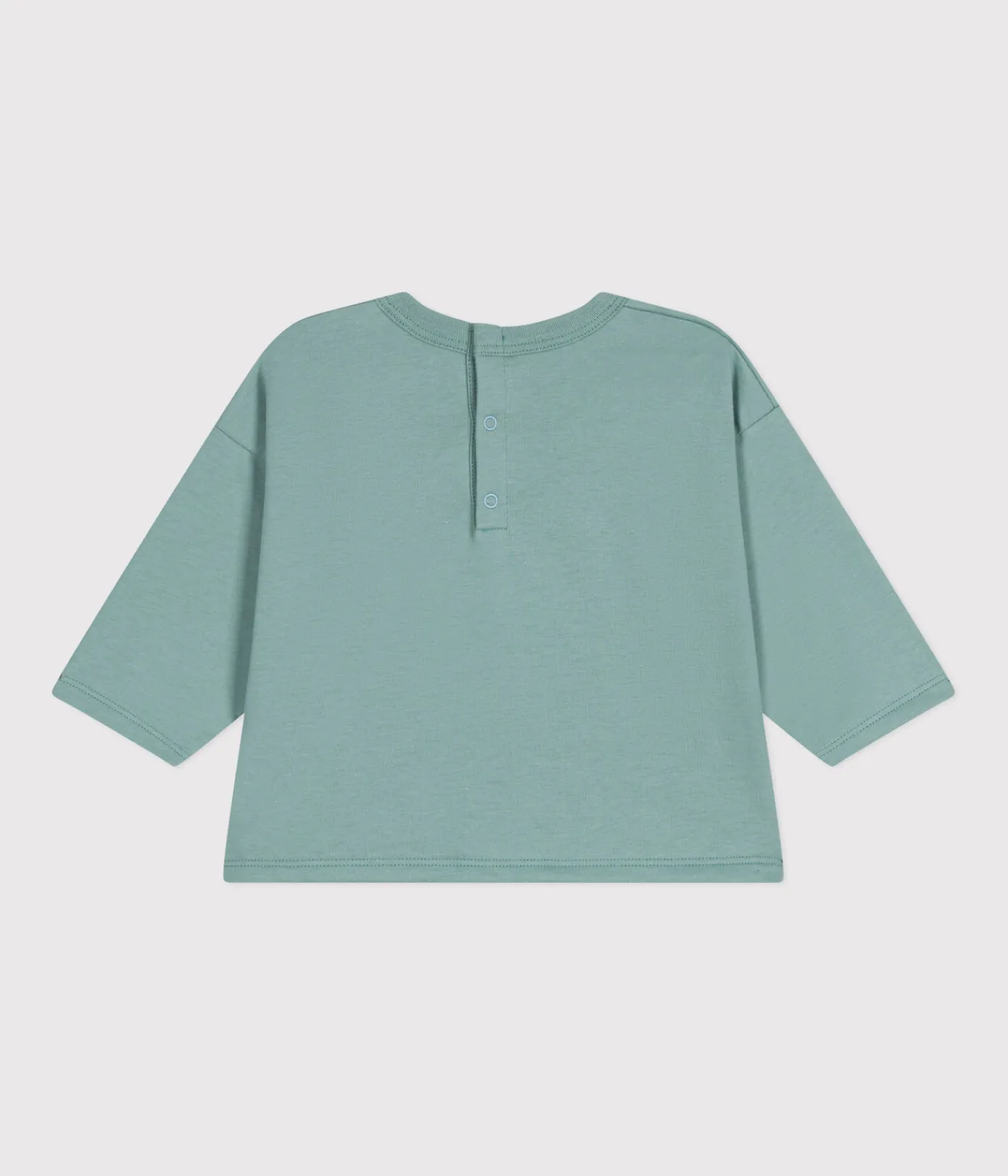 Petit Bateau T-Shirts, Oberteile*Langärmeliges Baby T-Shirt aus feinem Jersey grün PAUL
