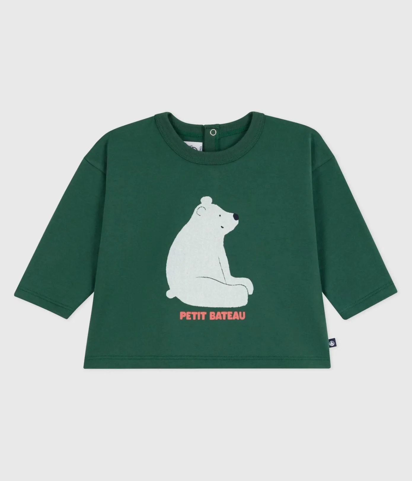 Petit Bateau T-Shirts, Oberteile*Langärmeliges Baby-T-Shirt aus Baumwolle mit Katzenmotiv WILLOW