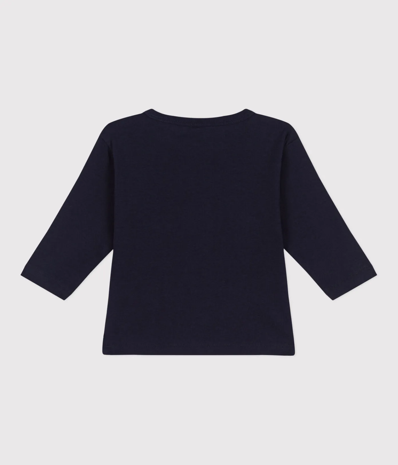 Petit Bateau T-Shirts, Oberteile*Langärmeliges Baby-T-Shirt aus Baumwolle blau SMOKING
