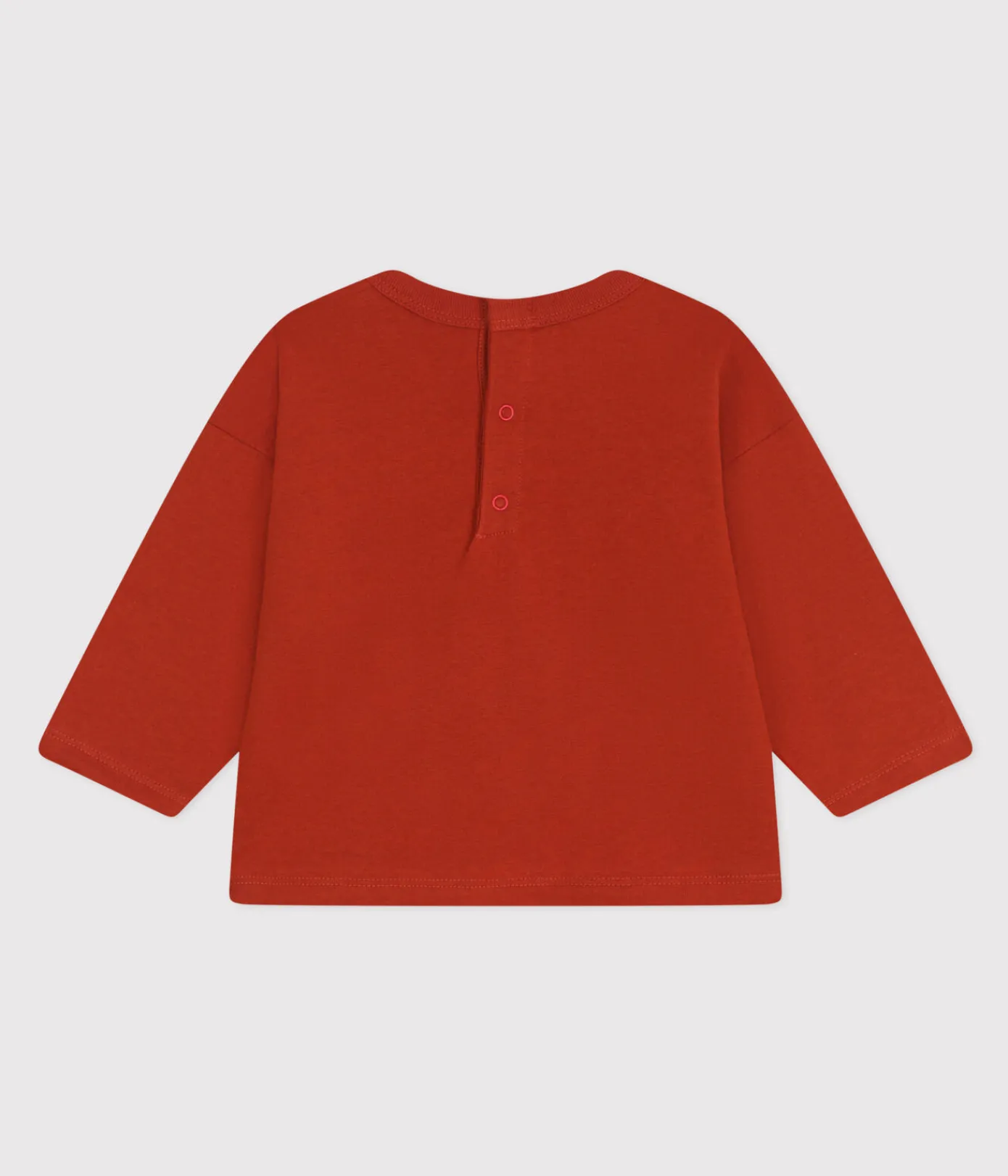 Petit Bateau T-Shirts, Oberteile*Langärmeliges Baby-T-Shirt aus Jersey ROT HARISSA