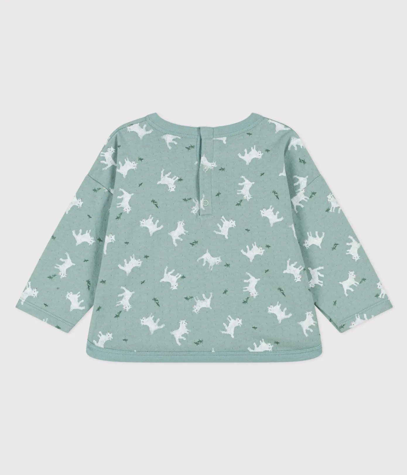 Petit Bateau T-Shirts, Oberteile*Langärmeliges Baby-T-Shirt aus Doppeljersey PAUL/ MULTICO