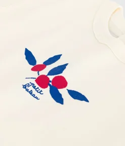 Petit Bateau T-Shirts, Oberteile*Langärmeliges Baby-T-Shirt aus Baumwolle mit Herzmotiv MILK/ MULTICO