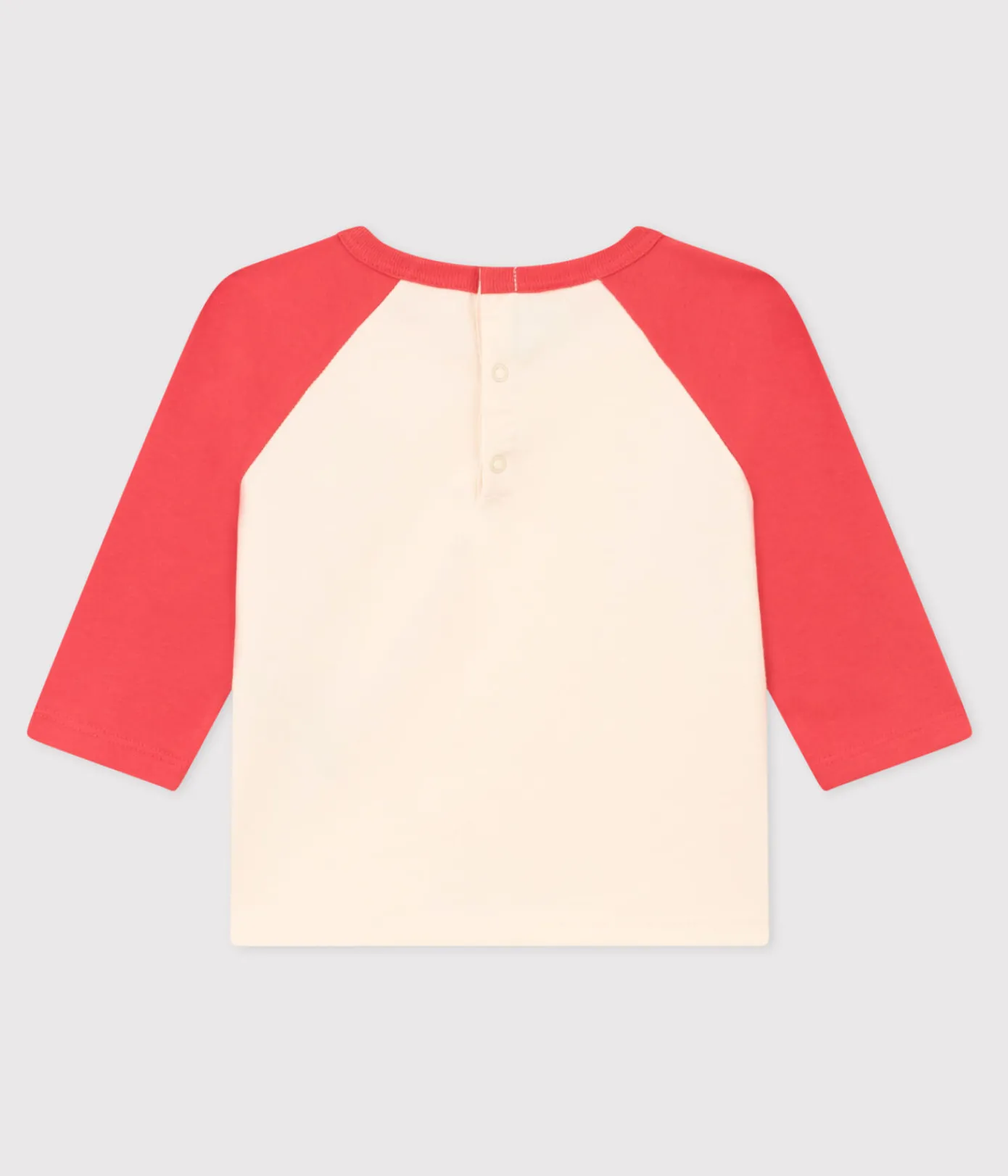 Petit Bateau T-Shirts, Oberteile*Langärmeliges Baby-T-Shirt aus Jersey AVALANCHE/ OURSIN