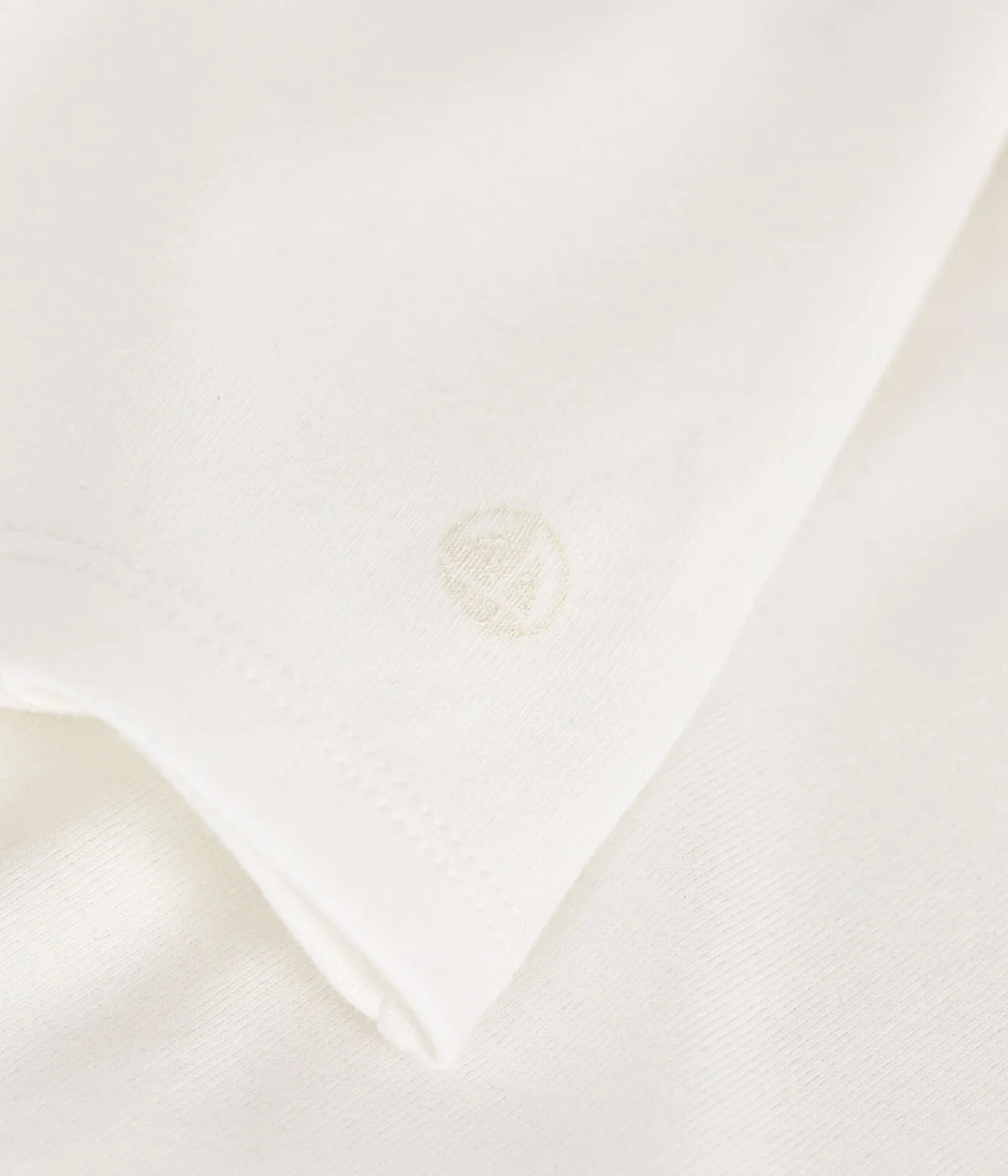 Petit Bateau Alle Langarmshirts|Das Ikonische (Slim)*Langärmeliges Damen-T-Shirt weiss ECUME