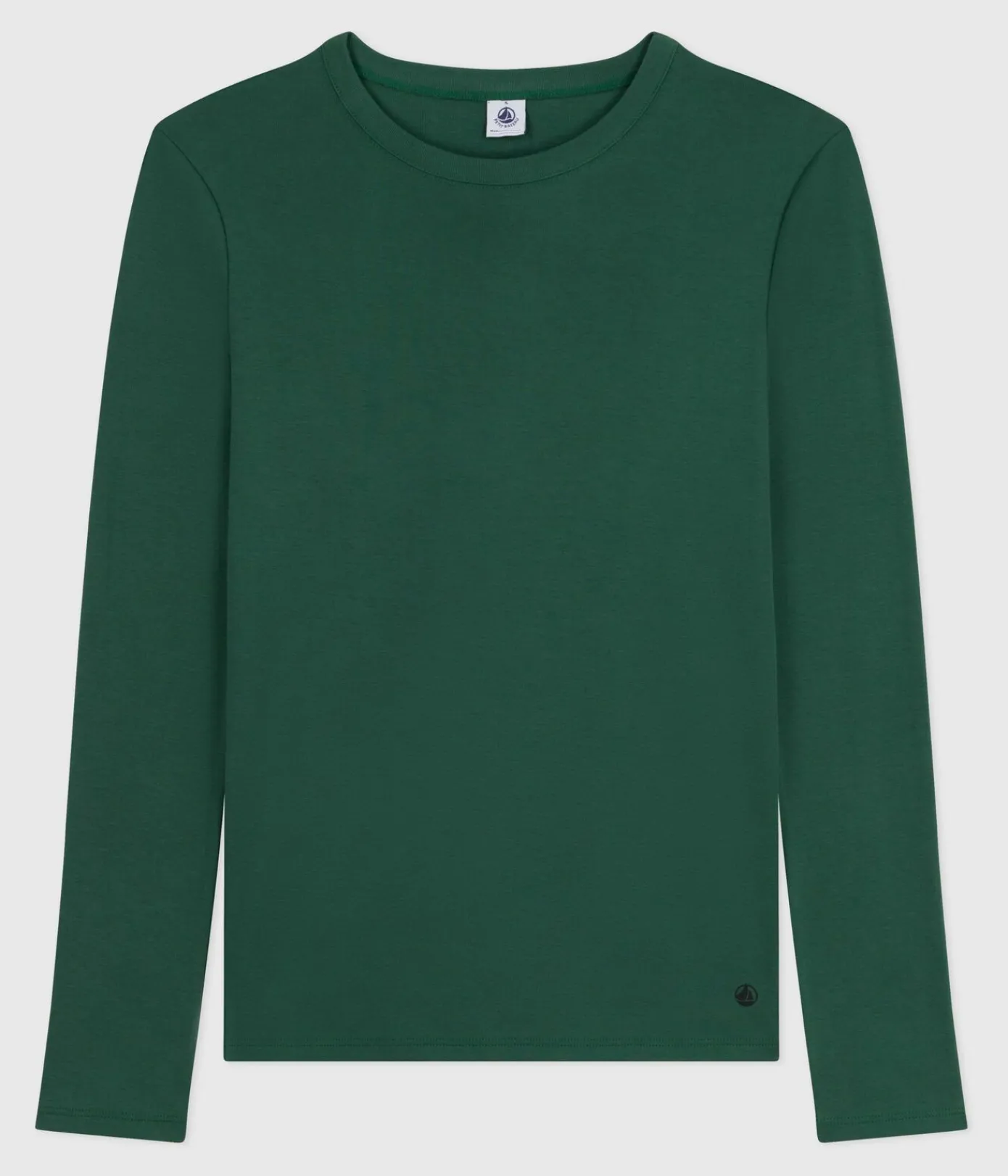 Petit Bateau Alle Langarmshirts|Das Ikonische (Slim)*Langärmeliges Damen-T-Shirt L’Iconique aus Baumwolle WILLOW