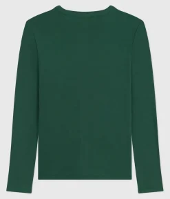 Petit Bateau Alle Langarmshirts|Das Ikonische (Slim)*Langärmeliges Damen-T-Shirt L’Iconique aus Baumwolle WILLOW