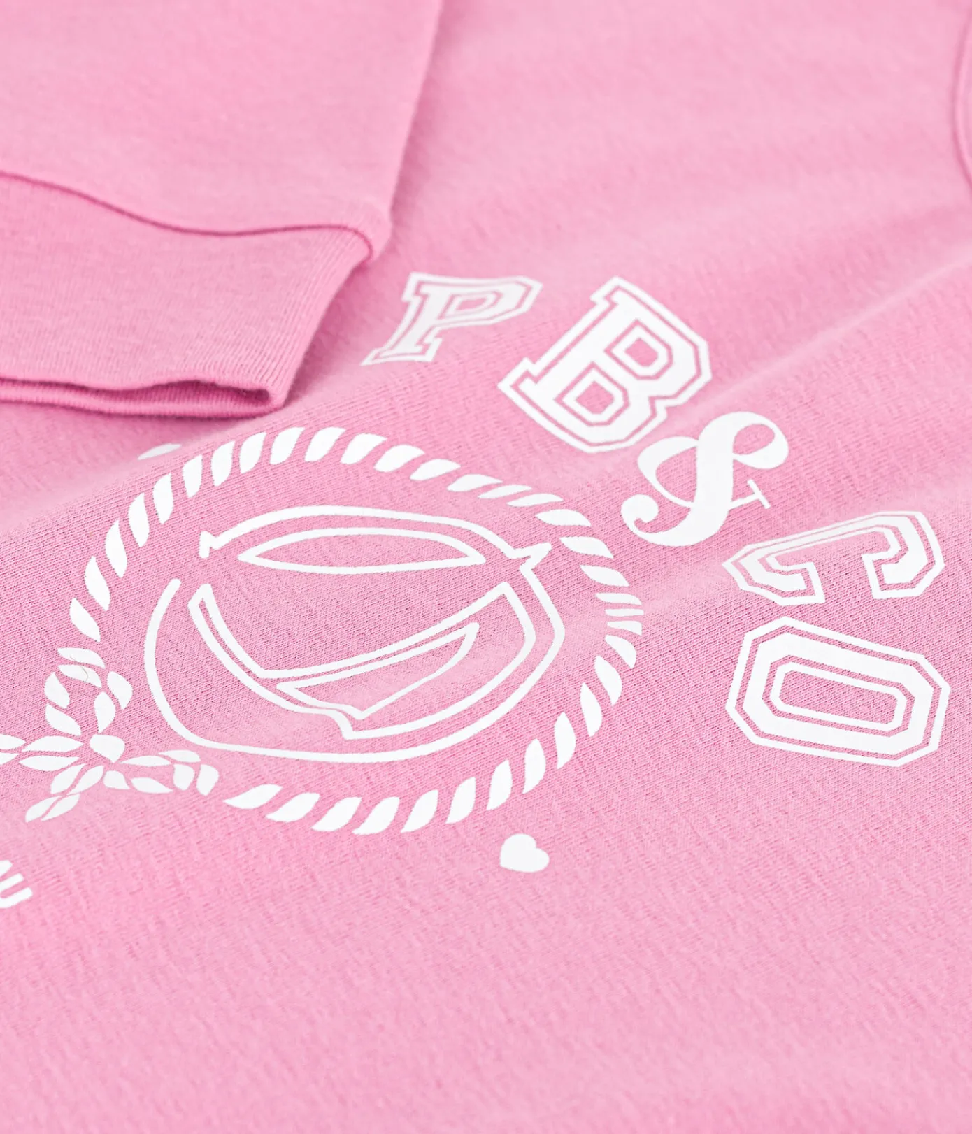 Petit Bateau T-Shirts, Tops, Oberteile*Langärmeliges Kinder-T-Shirt aus bedruckter Baumwolle BOUDOIR