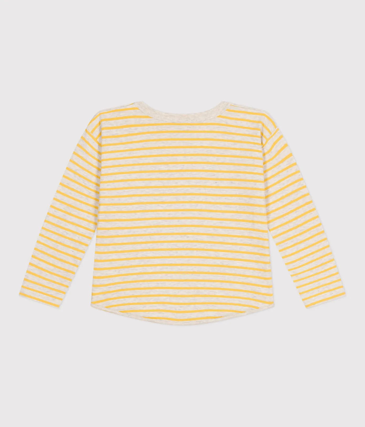 Petit Bateau T-Shirts, Poloshirts, Hemden*Langärmeliges Kinder-T-Shirt aus Doppeljersey für Jungen MONTELIMAR/ DAISY