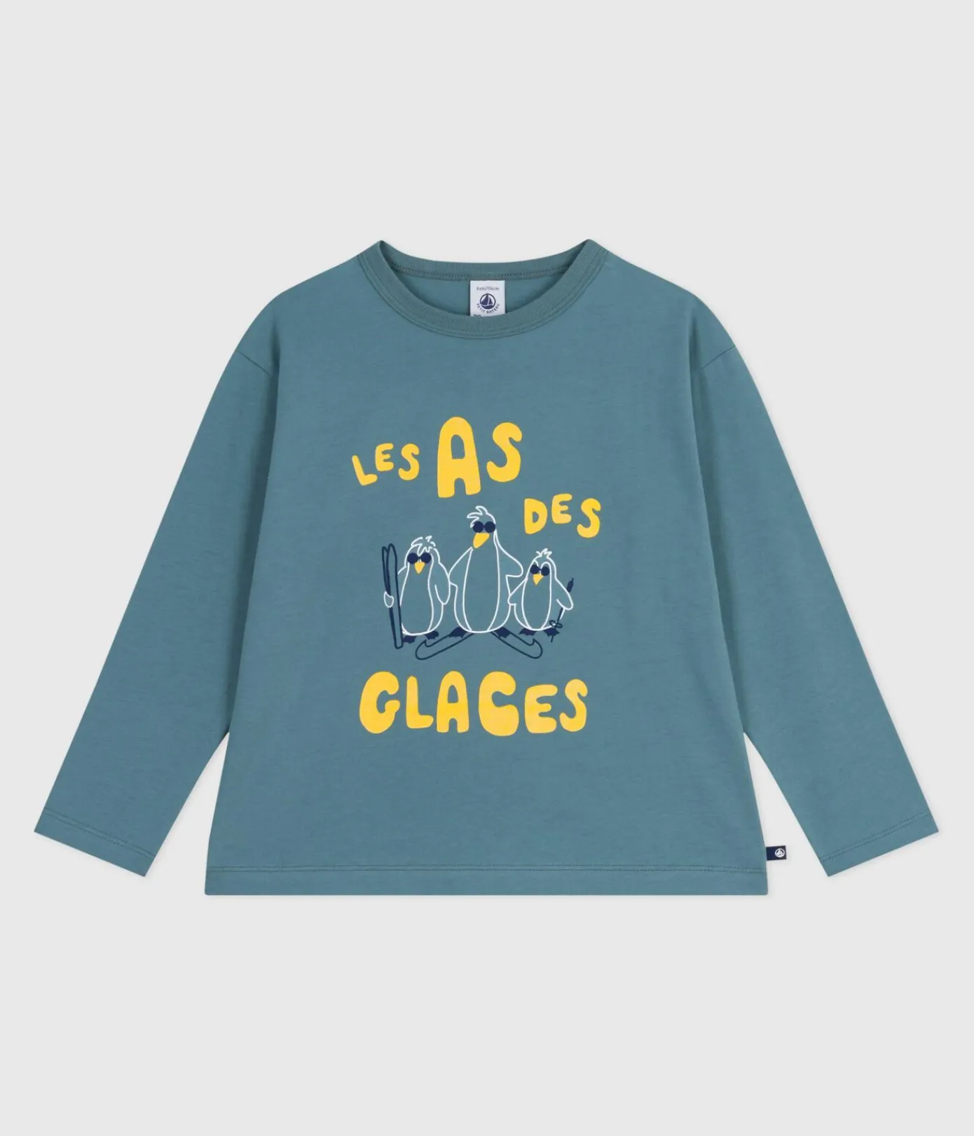 Petit Bateau T-Shirts, Poloshirts, Hemden*Langärmeliges Kinder-T-Shirt aus bedruckter Baumwolle GOBELIN