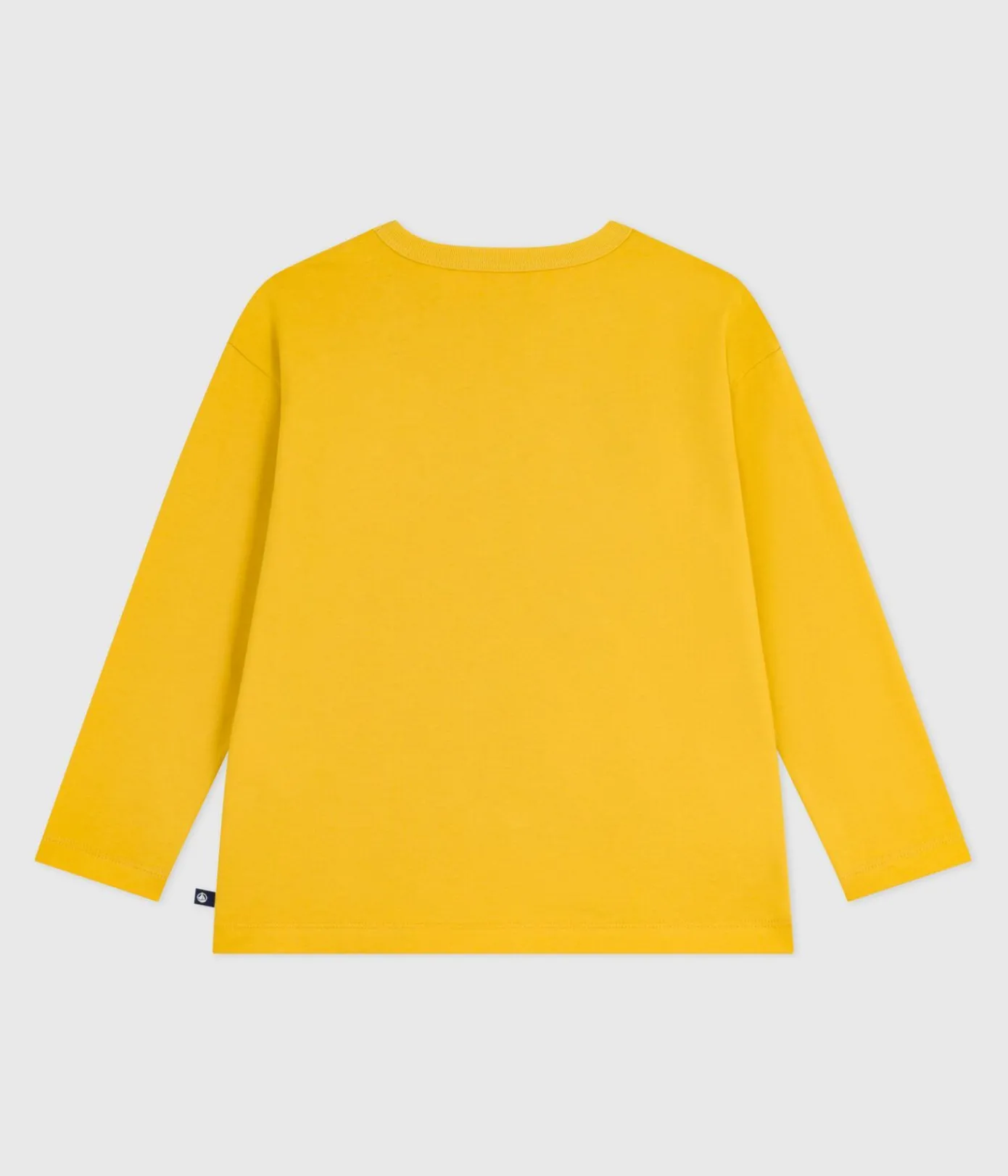 Petit Bateau T-Shirts, Poloshirts, Hemden*Langärmeliges Kinder-T-Shirt aus bedruckter Baumwolle gelb NAPLES