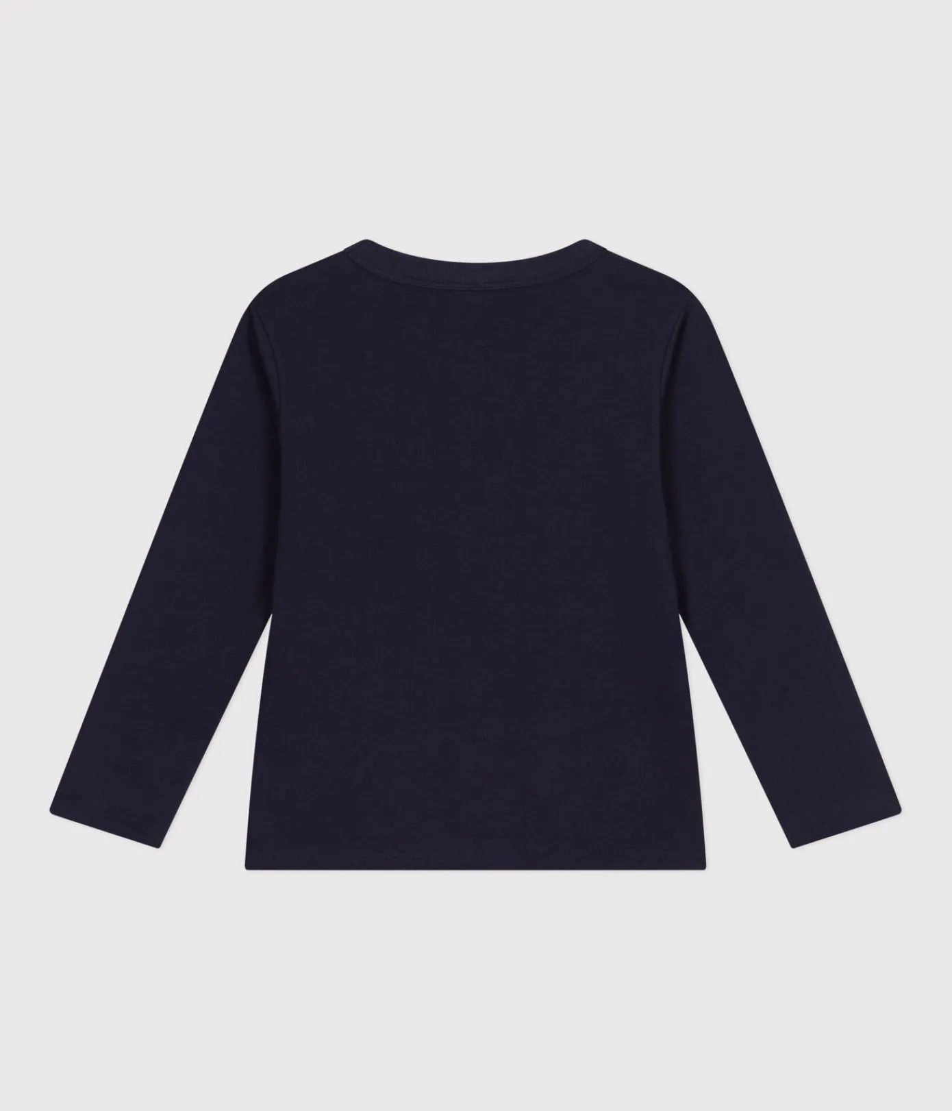 Petit Bateau T-Shirts, Poloshirts, Hemden*Langärmeliges Kinder-T-Shirt aus feinem Jersey für Jungen blau SMOKING