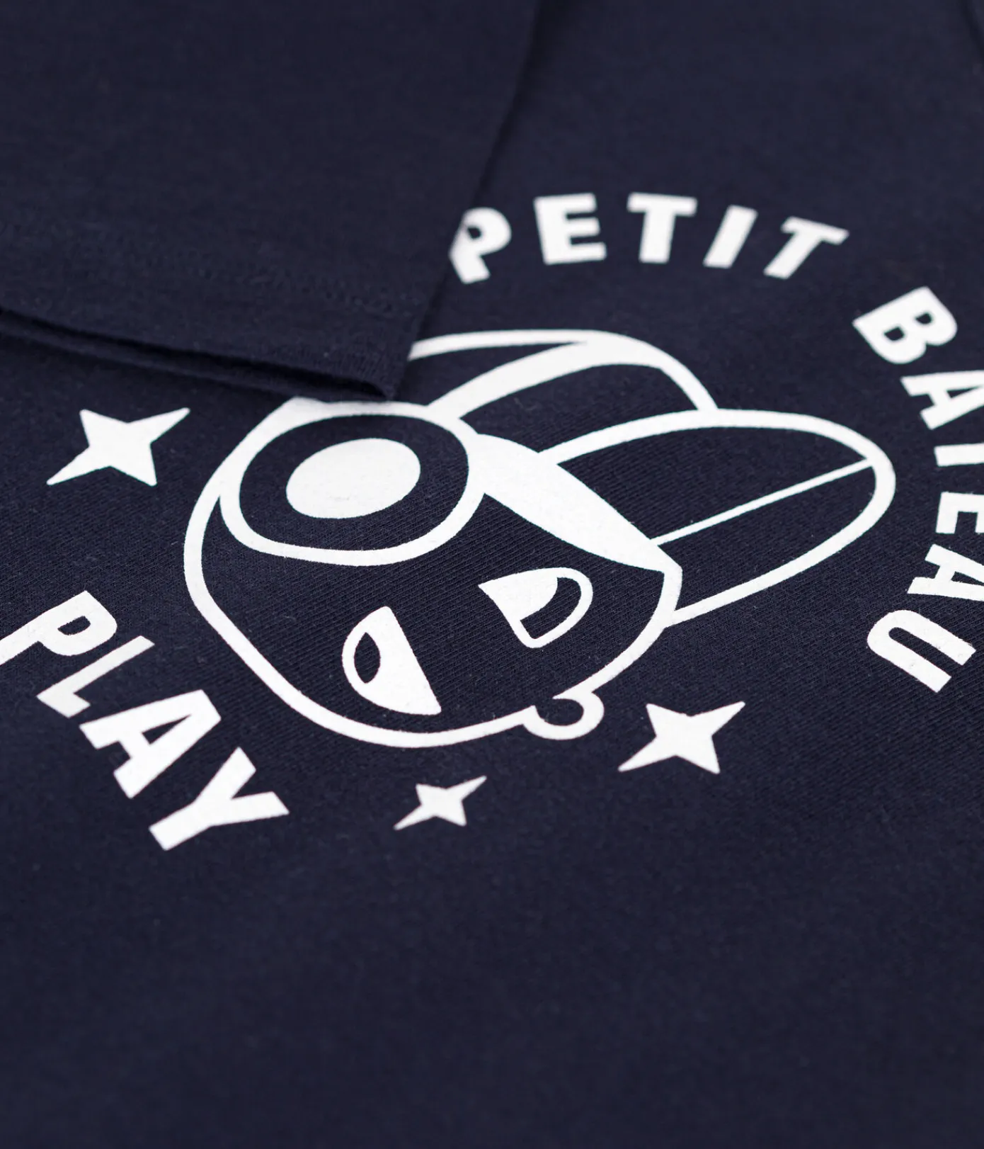 Petit Bateau T-Shirts, Poloshirts, Hemden*Langärmeliges Kinder-T-Shirt aus feinem Jersey für Jungen blau SMOKING