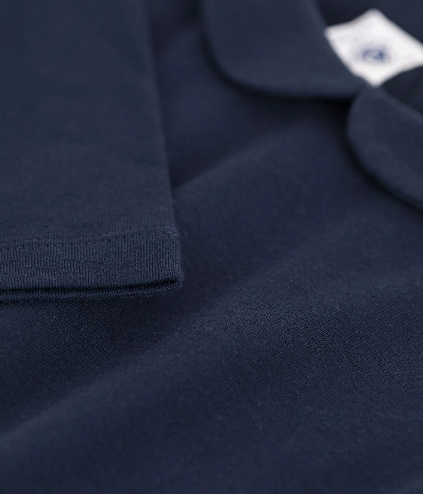 Petit Bateau T-Shirts, Tops, Oberteile*Langärmeliges Kinder-T-Shirt aus Baumwolle für Mädchen blau SMOKING