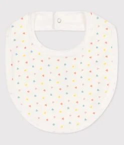Petit Bateau Lätzchen|Newborn*Lätzchen für Neugeborene aus bedruckter Baumwolle blau MARSHMALLOW/ AQUATIC