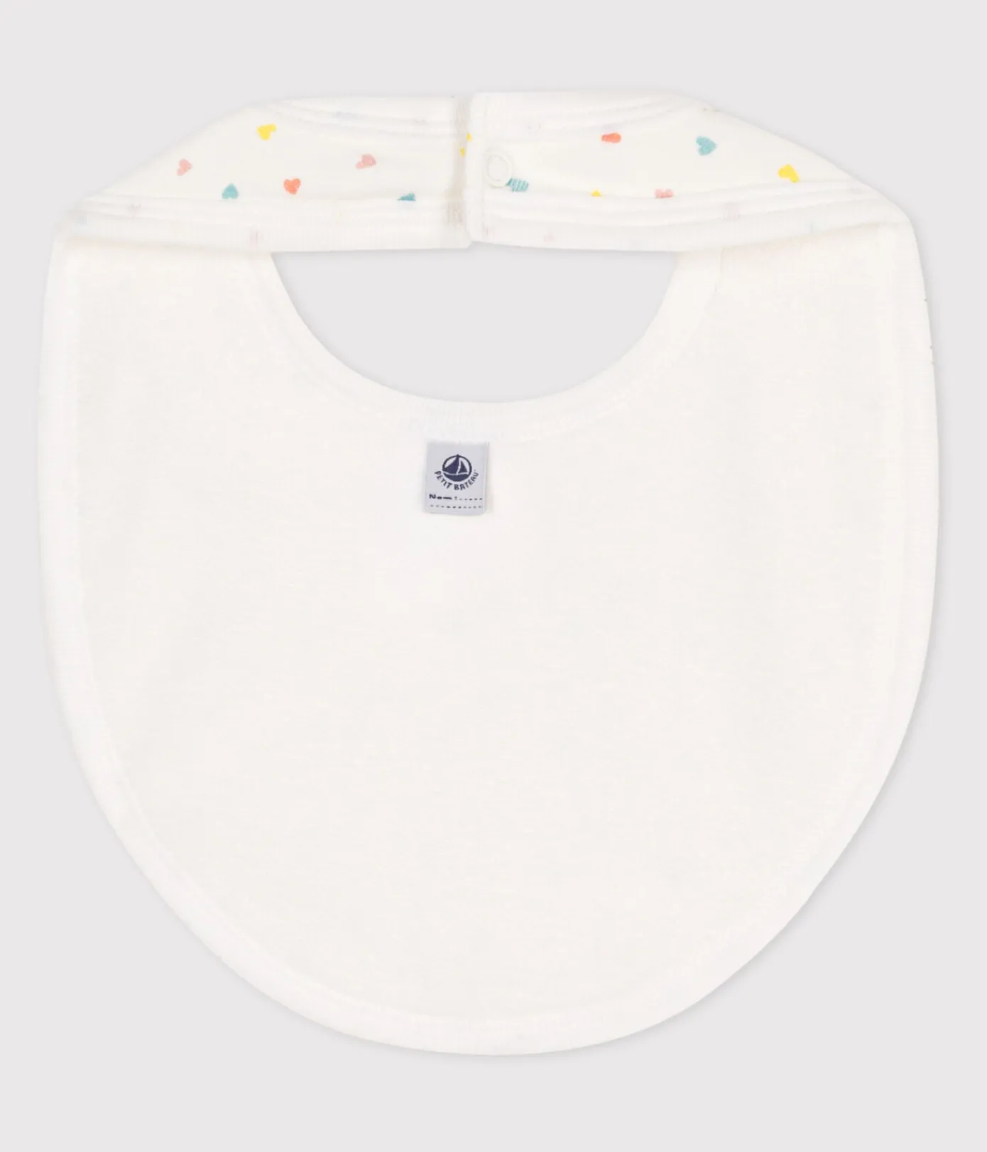 Petit Bateau Lätzchen|Newborn*Lätzchen für Neugeborene aus bedruckter Baumwolle blau MARSHMALLOW/ AQUATIC