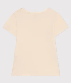 Petit Bateau T-Shirts, Tops, Oberteile*Mädchen-T-Shirt aus leichtem Jerseystoff blau AVALANCHE/ BEACH