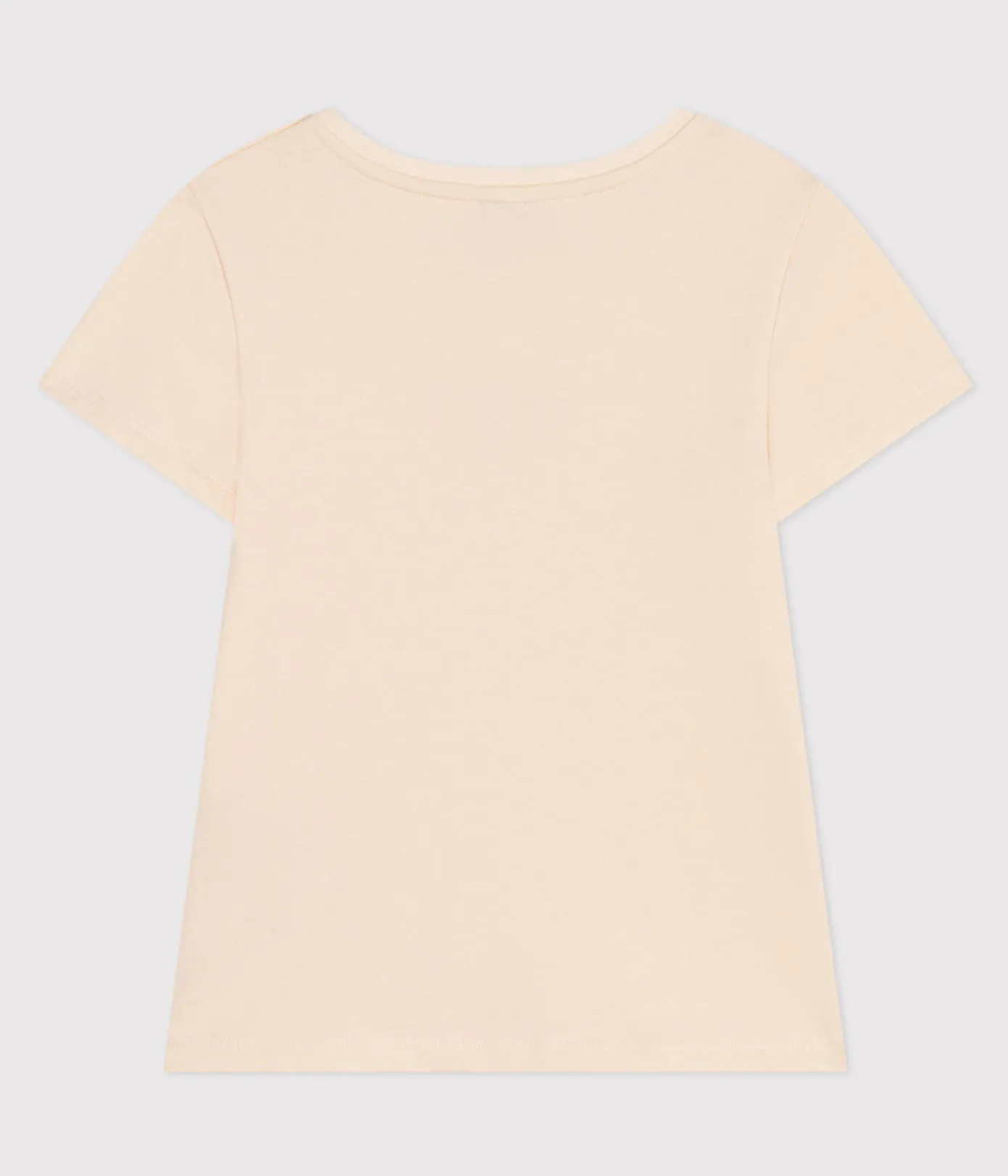 Petit Bateau T-Shirts, Tops, Oberteile*Mädchen-T-Shirt aus leichtem Jerseystoff blau AVALANCHE/ BEACH