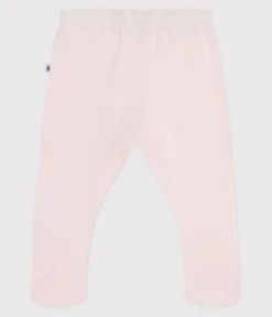 Petit Bateau Shorts, Hosen, Leggings|Newborn*Newborn Baby-Hose mit Fuß aus einfarbiger Baumwolle rosa FLEUR