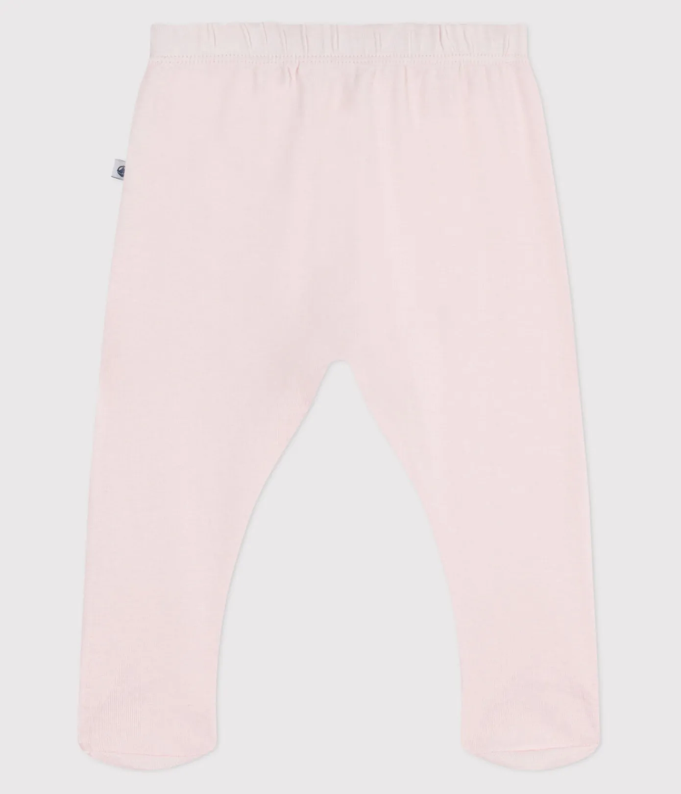 Petit Bateau Shorts, Hosen, Leggings|Newborn*Newborn Baby-Hose mit Fuß aus einfarbiger Baumwolle rosa FLEUR