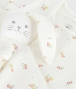 Petit Bateau Newborn*Newborn-Geschenkset aus Baumwolle mit Blumenmotiv variante 1